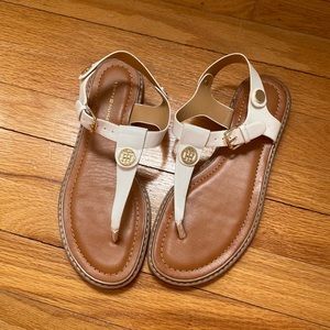 White Tommy Hilfiger sandals!